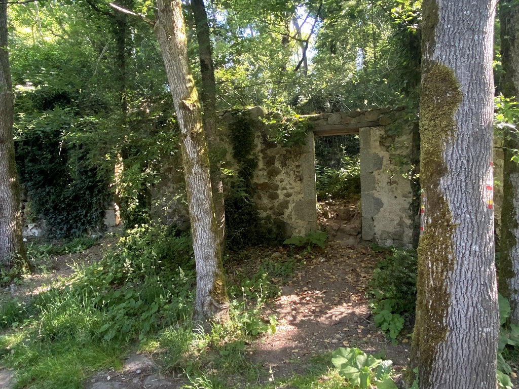 Ruines du moulin de Borget