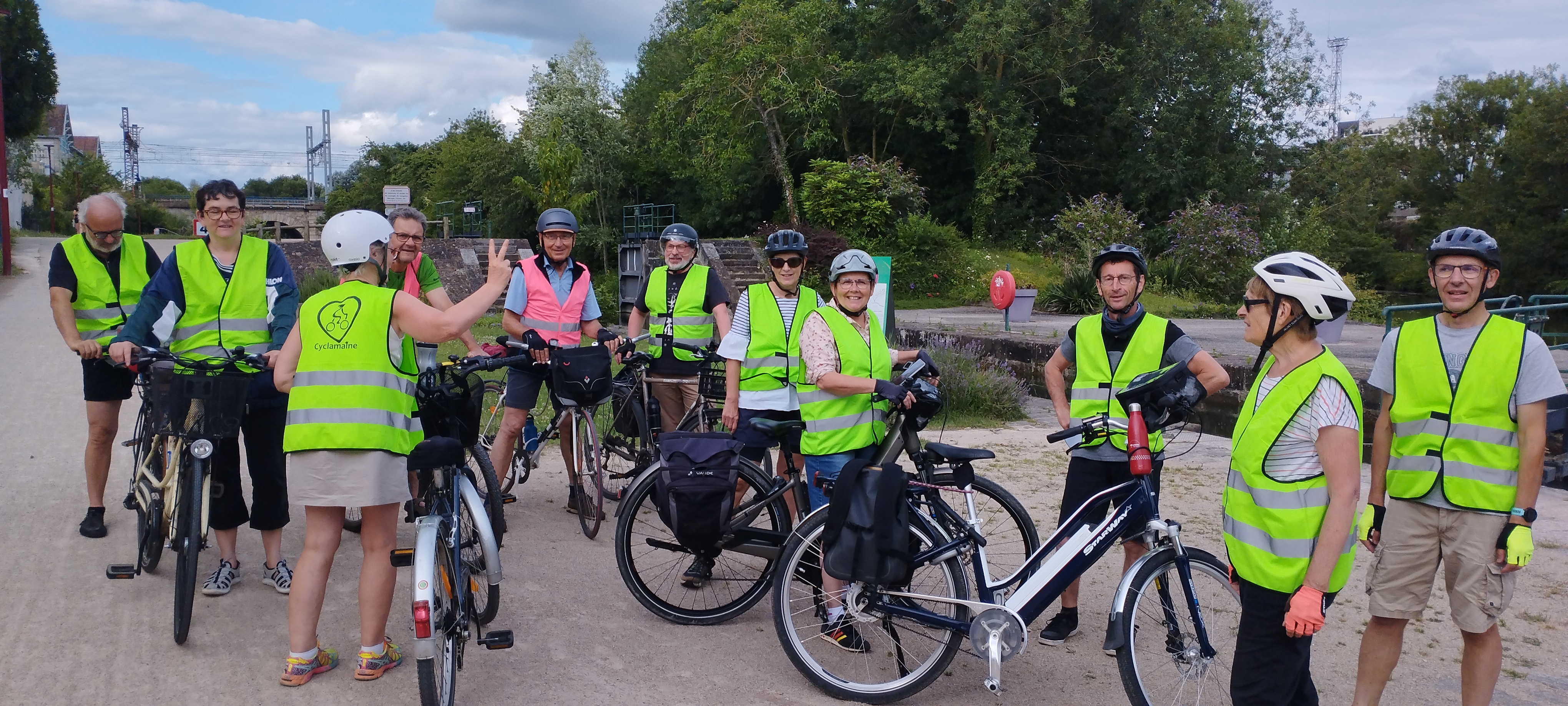 A Vélo Curieuz’Mans, balade vers Allonnes avec Cyclamaine