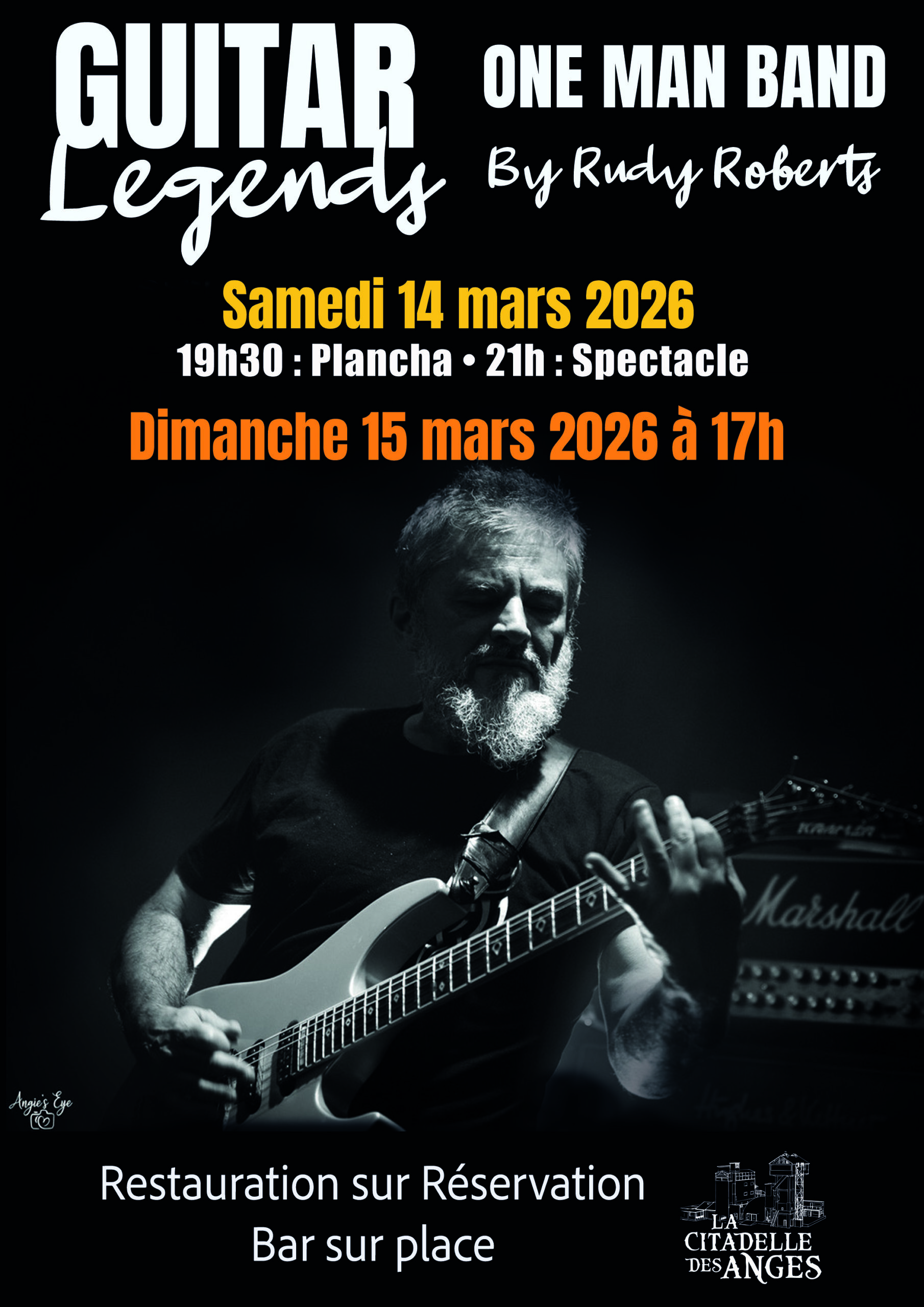 Concert Guitar Legends – One man Band by Rudy Roberts