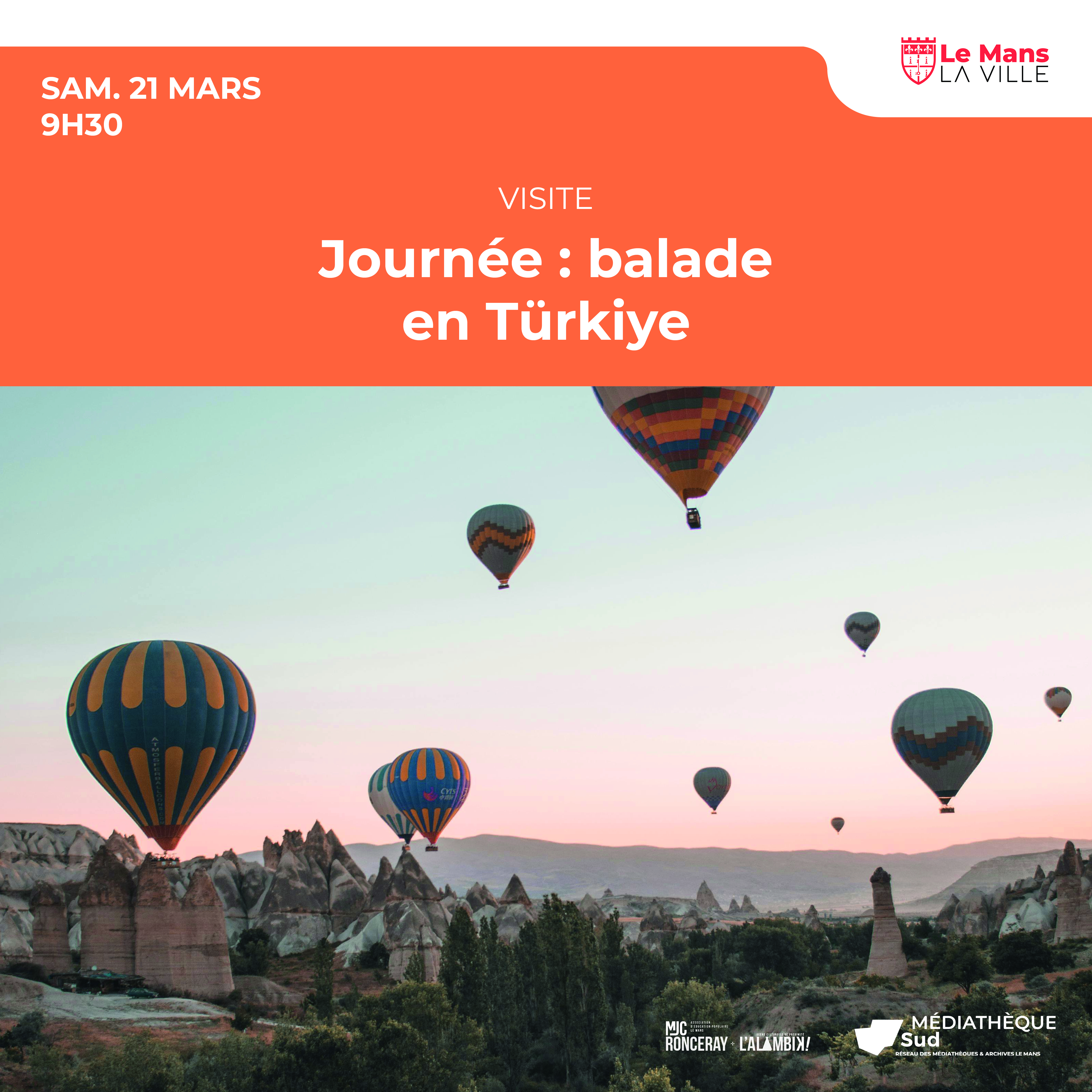 Journée : balade en Türkiye