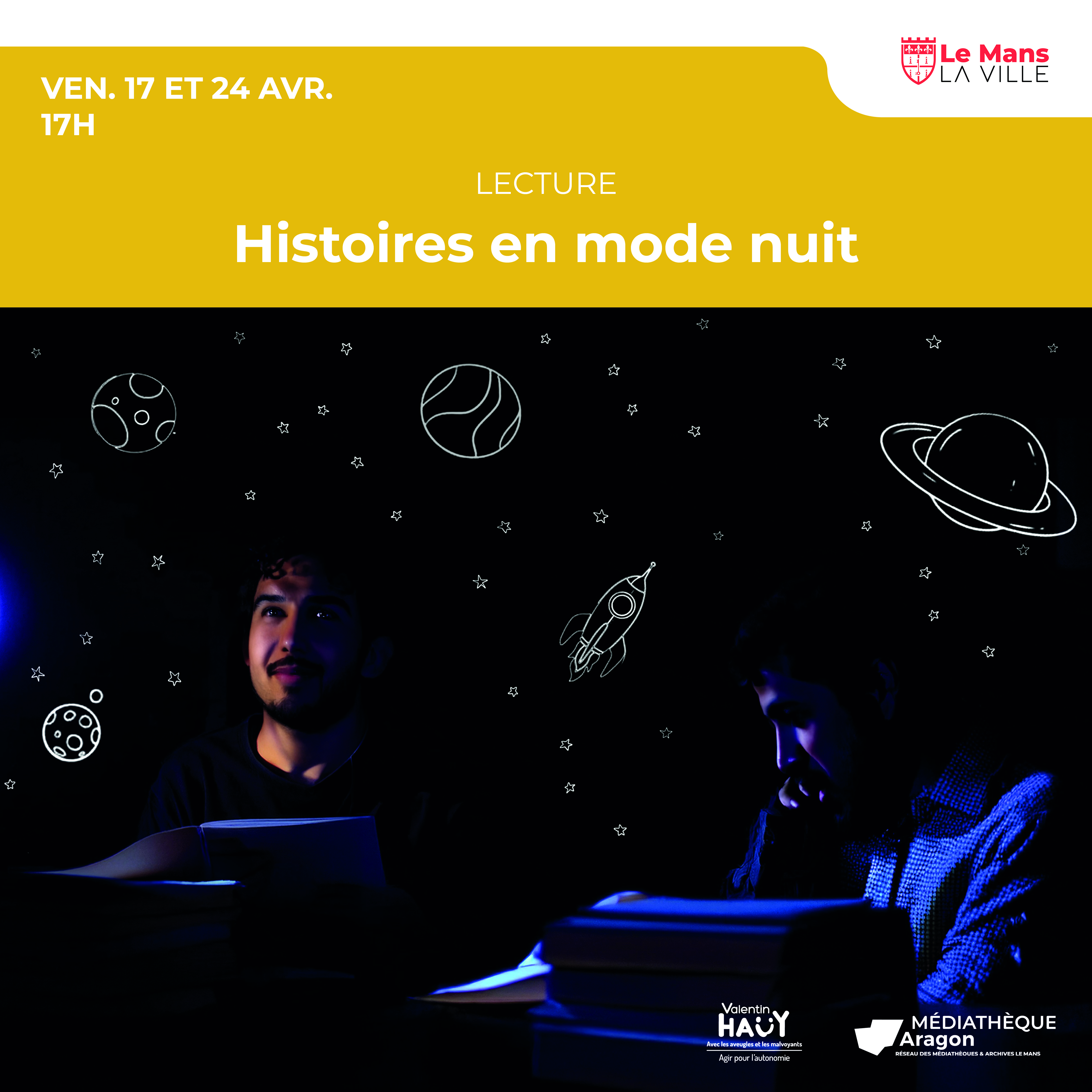 Histoires en mode nuit