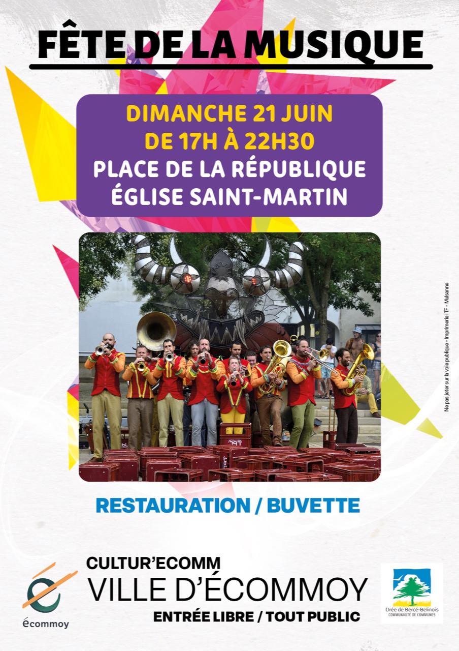 Fête de la musique – Ecommoy