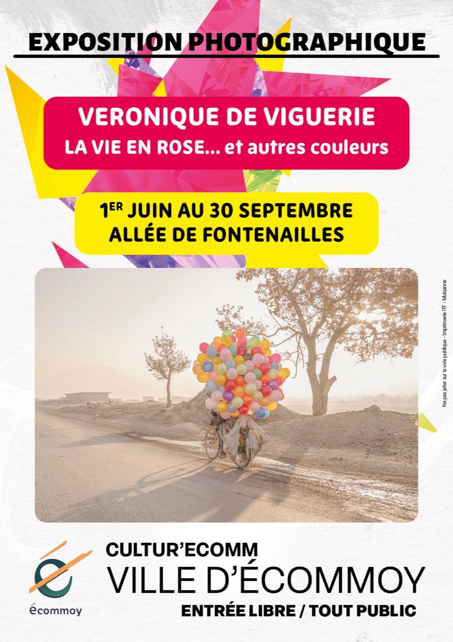 Exposition photo « La Vie en rose » de Véronique de Viguerie