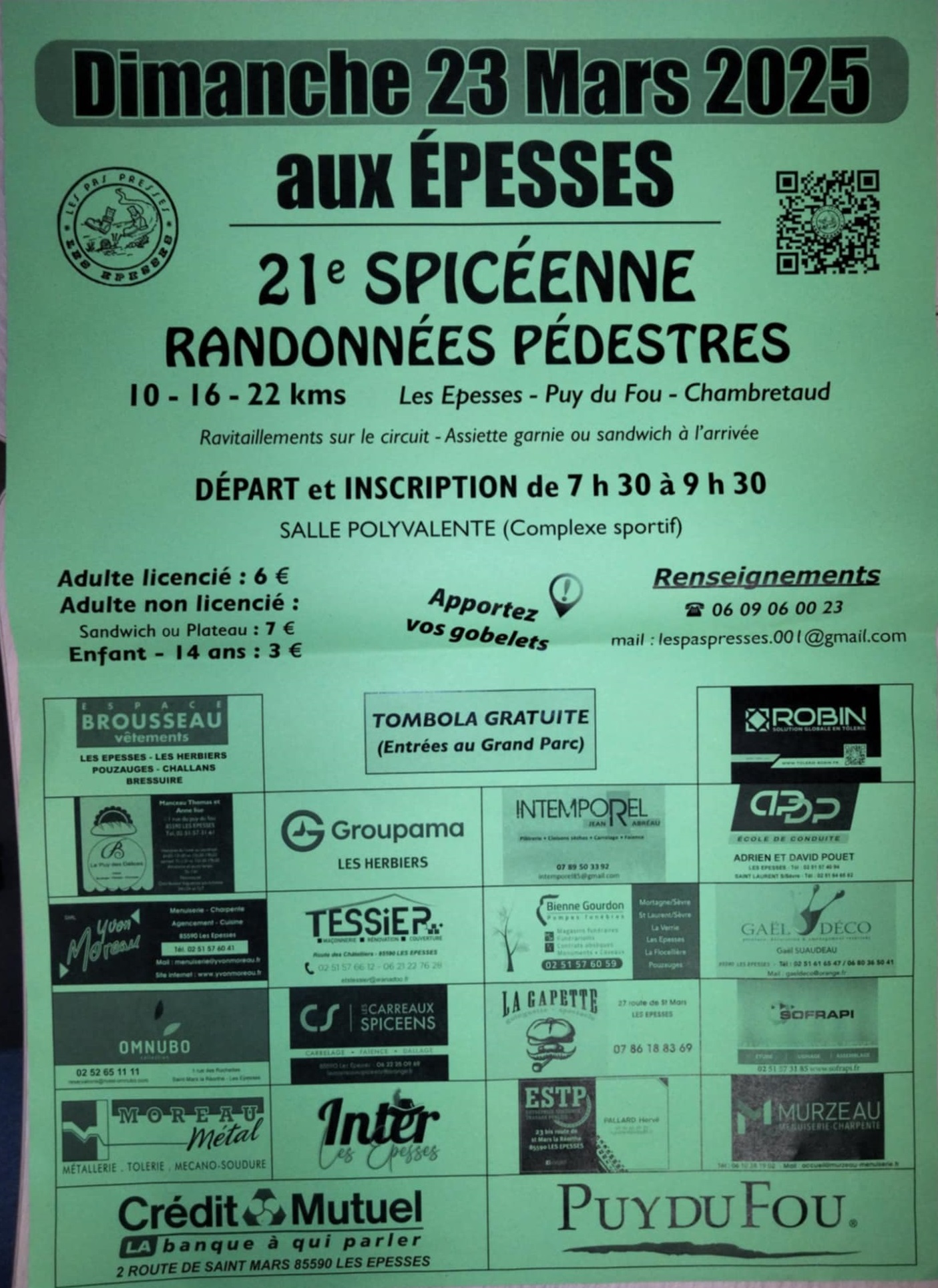 21ème Spicéenne - Les Epesses