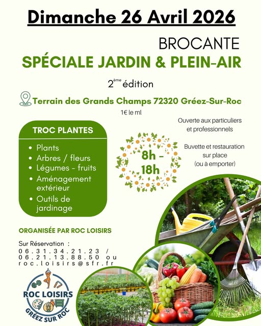 Brocante Spécial Jardin et Plein air