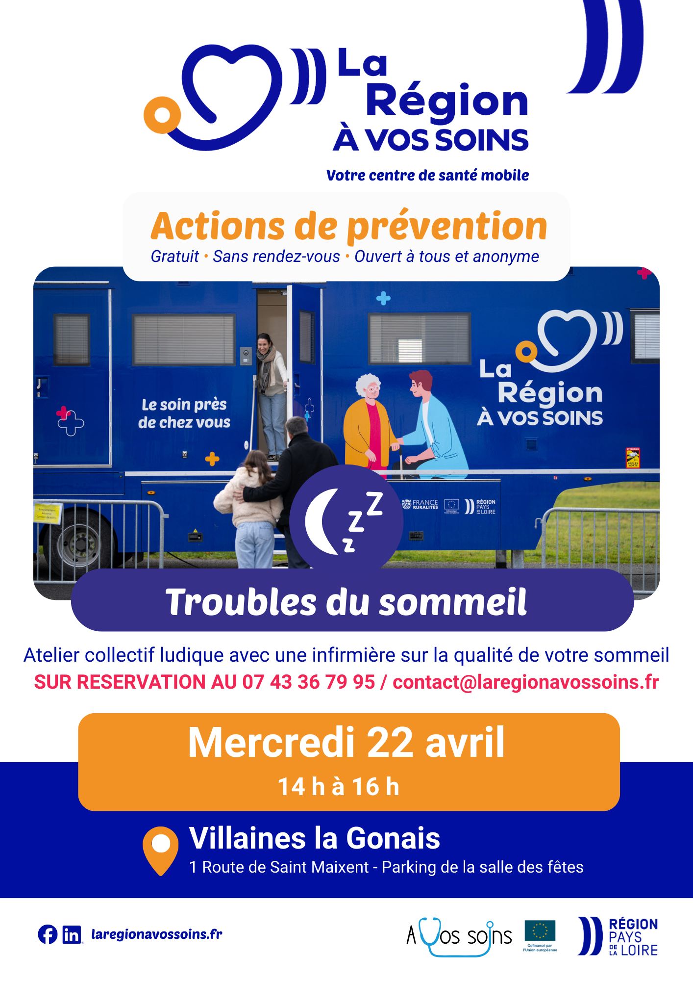 Atelier « Troubles du sommeil »