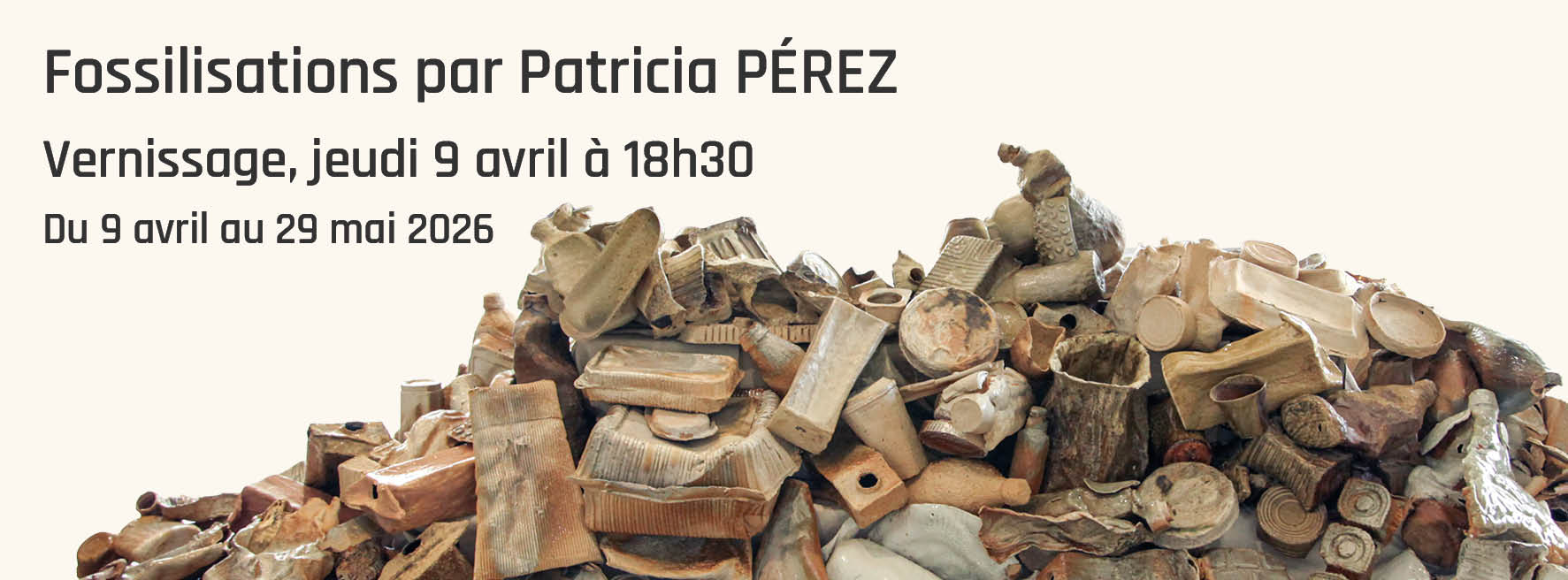 Exposition Céramique de Patricia Pérez