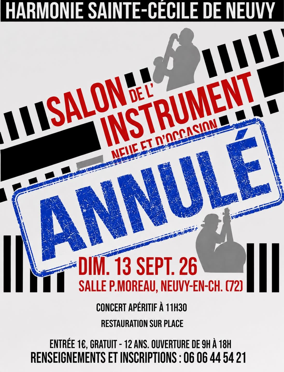 Salon de l’instrument de musique neuf et d’occasion