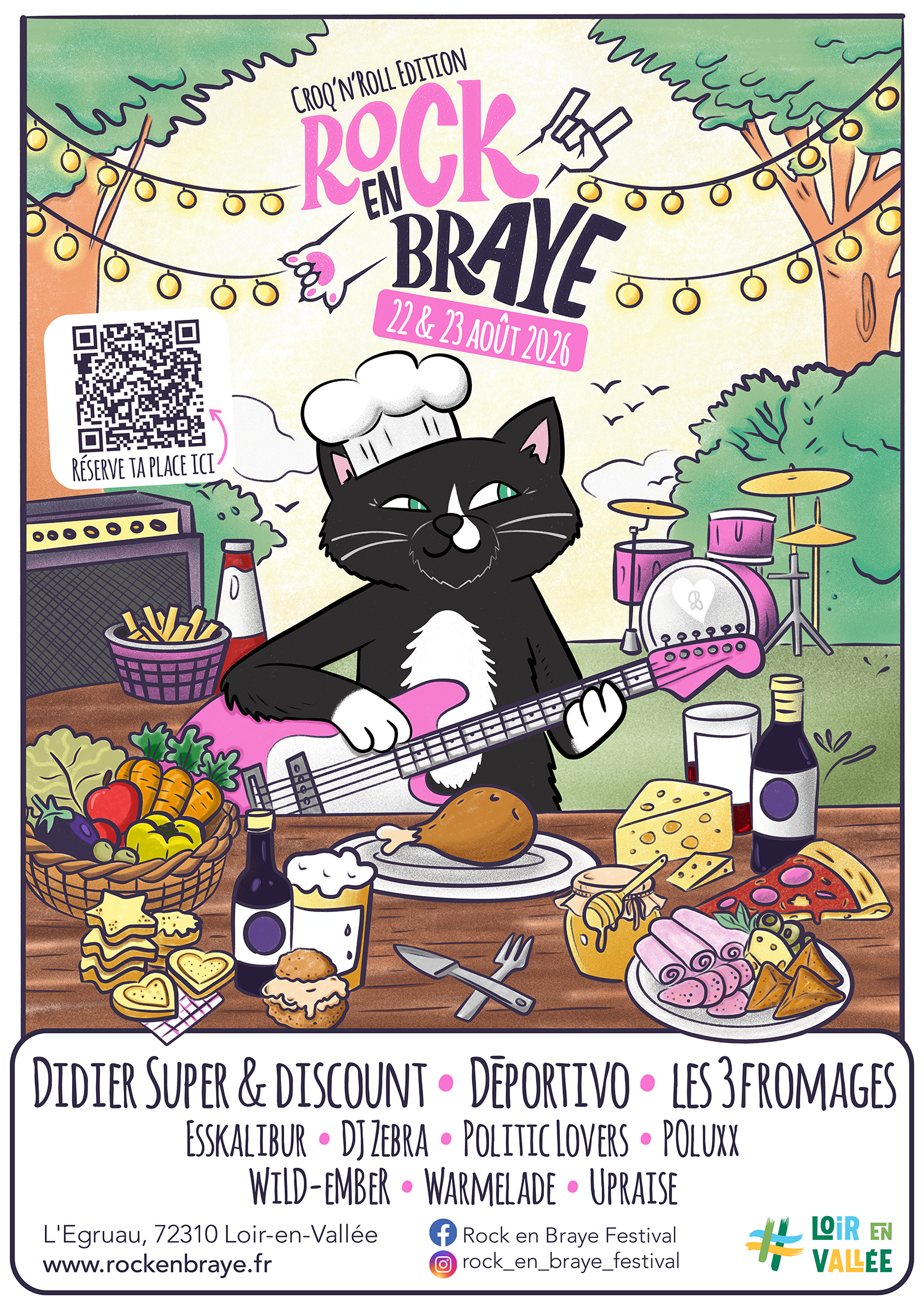 Festival Rock en Braye edition Croq’n’Roll