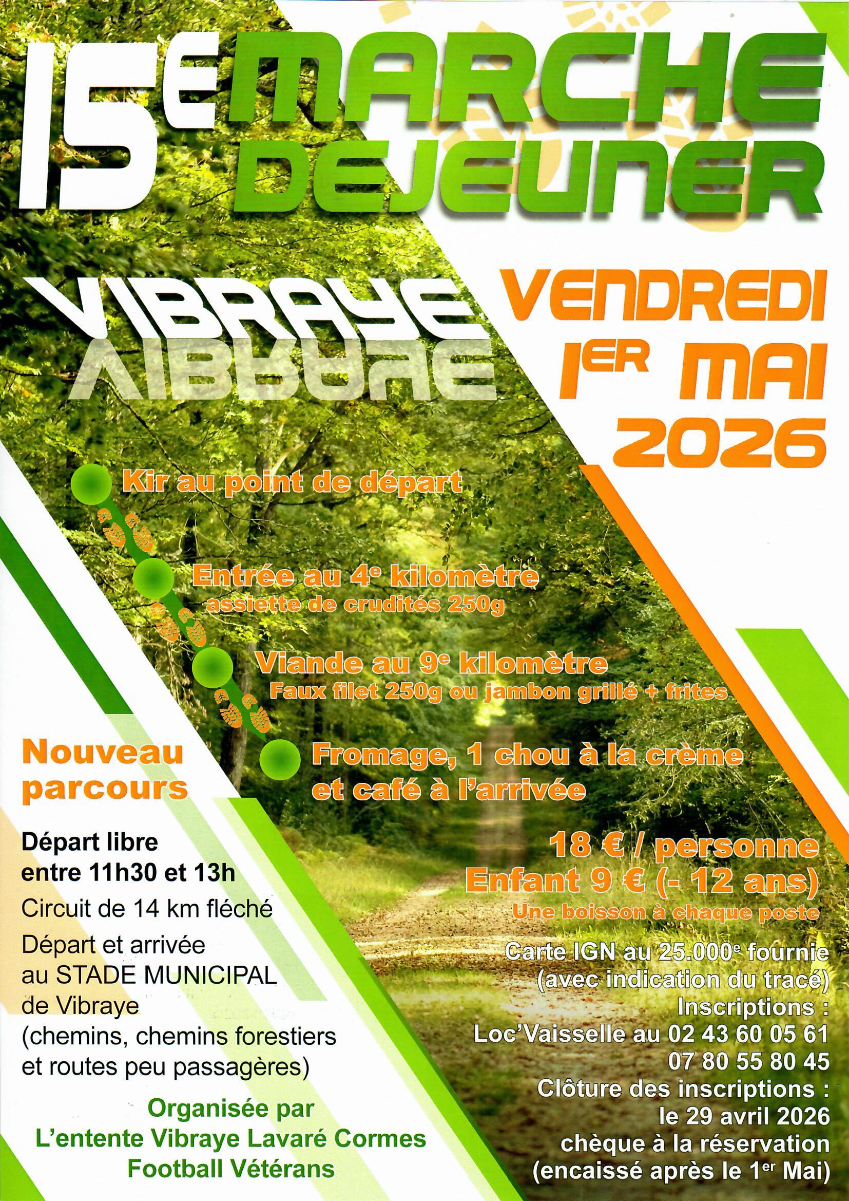 15ème Marche déjeuner