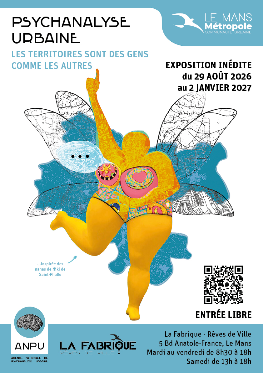 Visites animées par l’équipe de l’ANPU autour de l’exposition « Psychanalyse urbaine – les territoires sont des gens comme les autres »