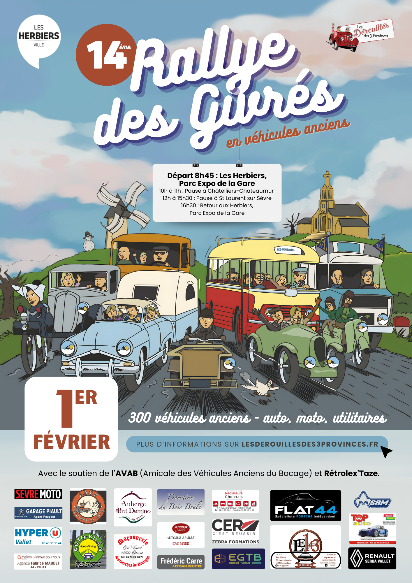 14ème Rallye des Givrés - Les Herbiers