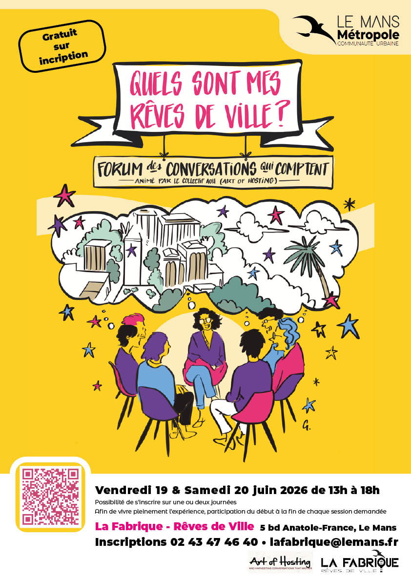 Forum des conversations qui comptent : quels sont mes rêves de ville ?