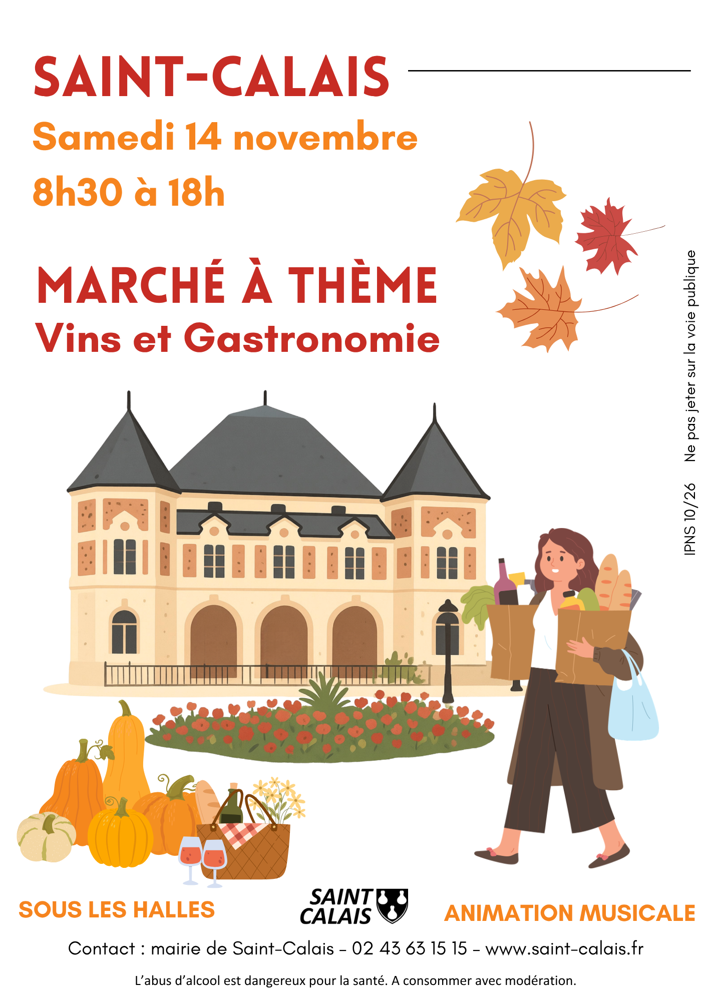 Marché à thème : Vins et gastronomie