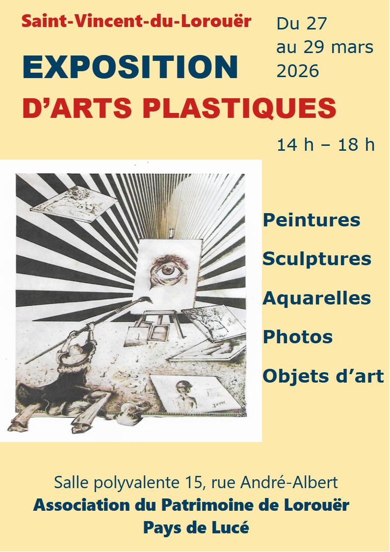 Exposition d&rsquo;Arts plastiques