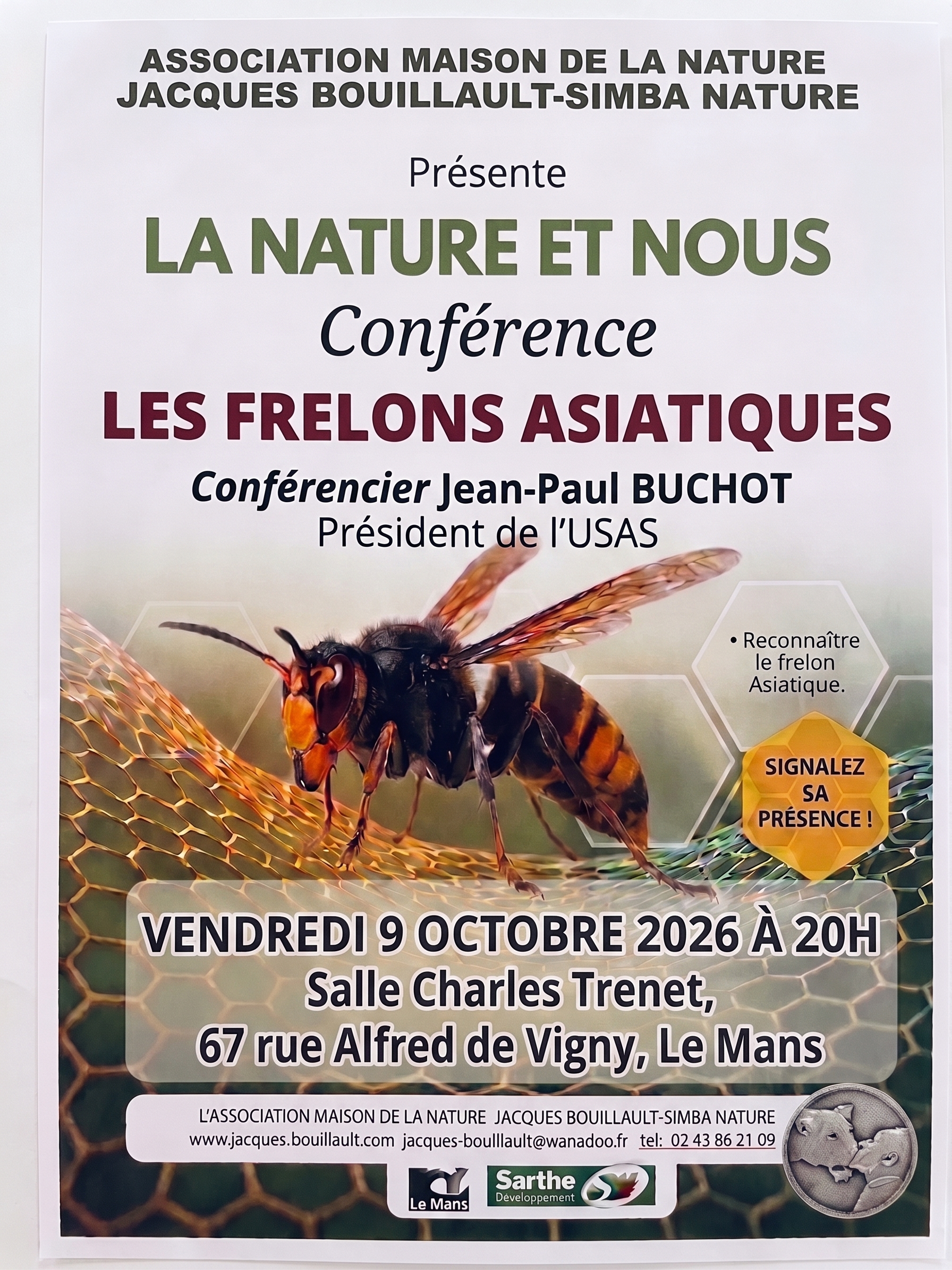 La Nature et nous : « Les frelons asiatiques »