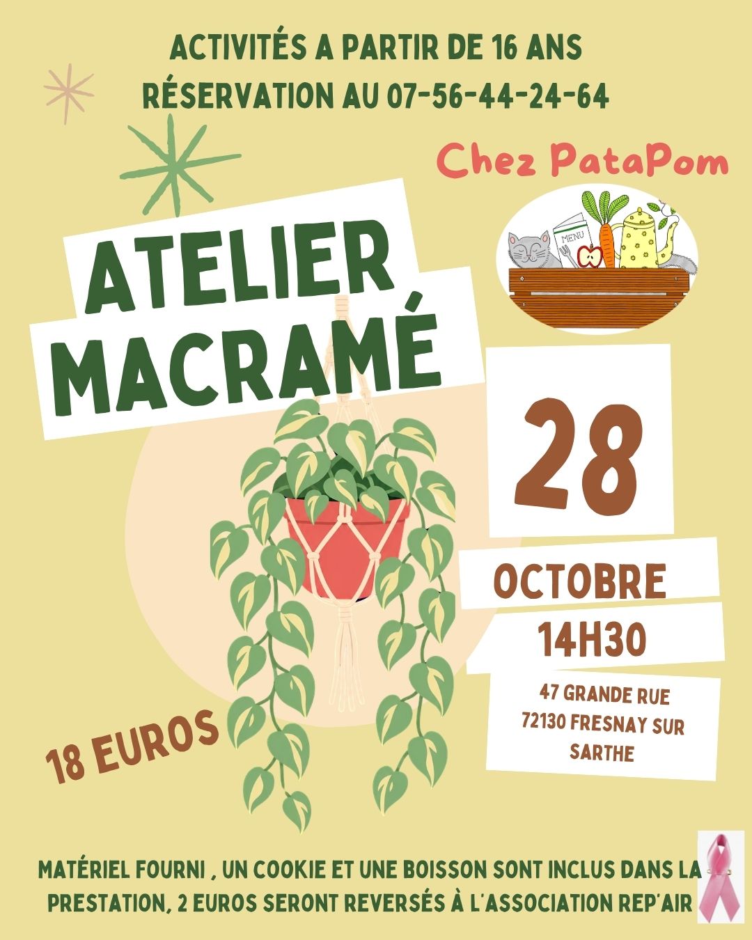 Atelier macramé