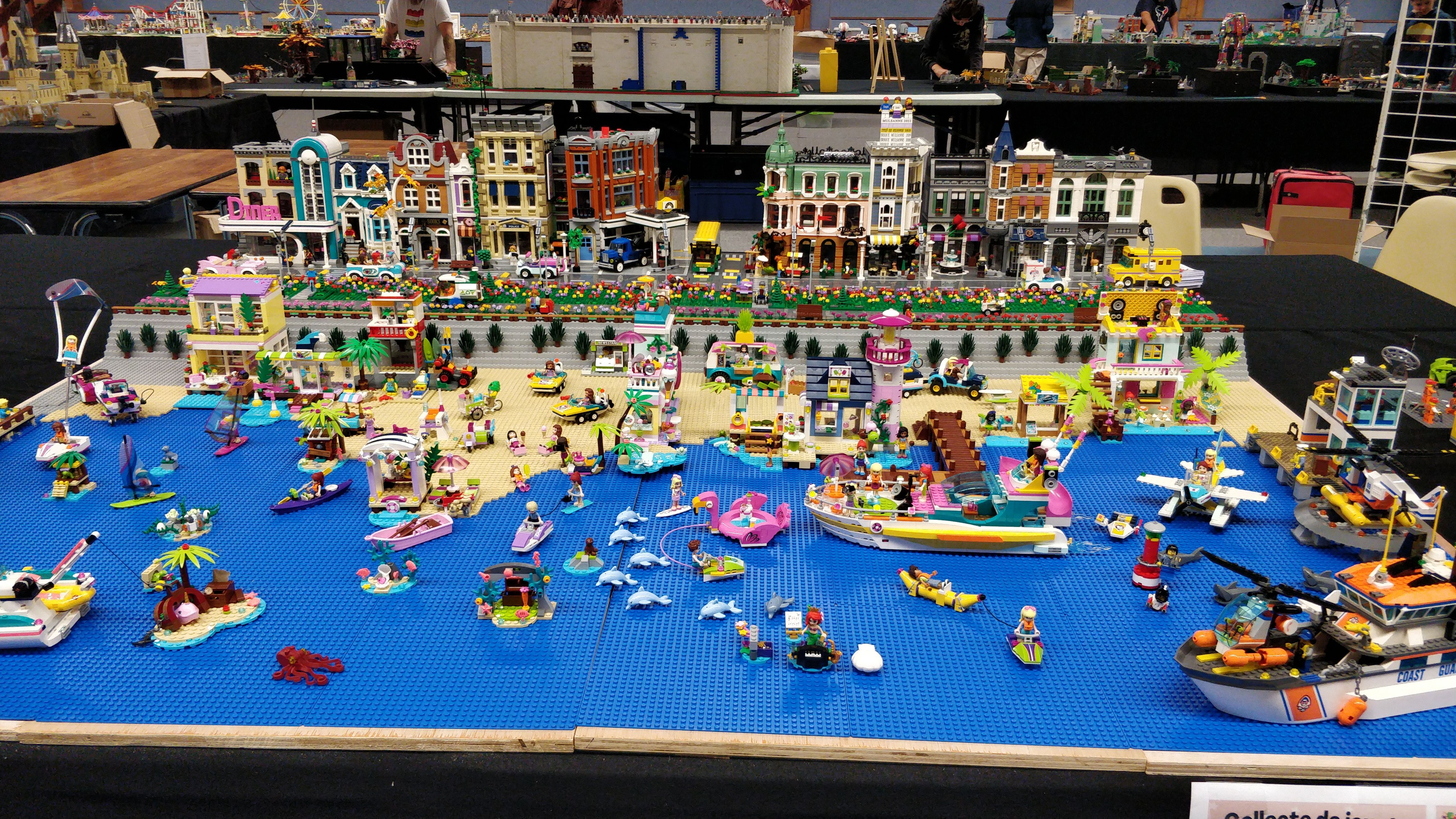 Mise en scène Lego City