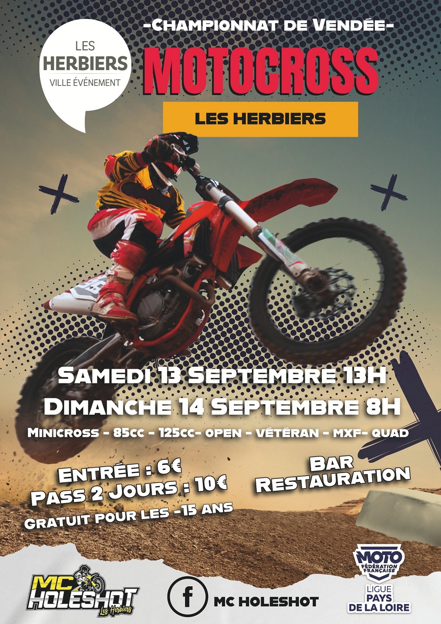 Motocross - Championnat de Vendée - Les Herbiers