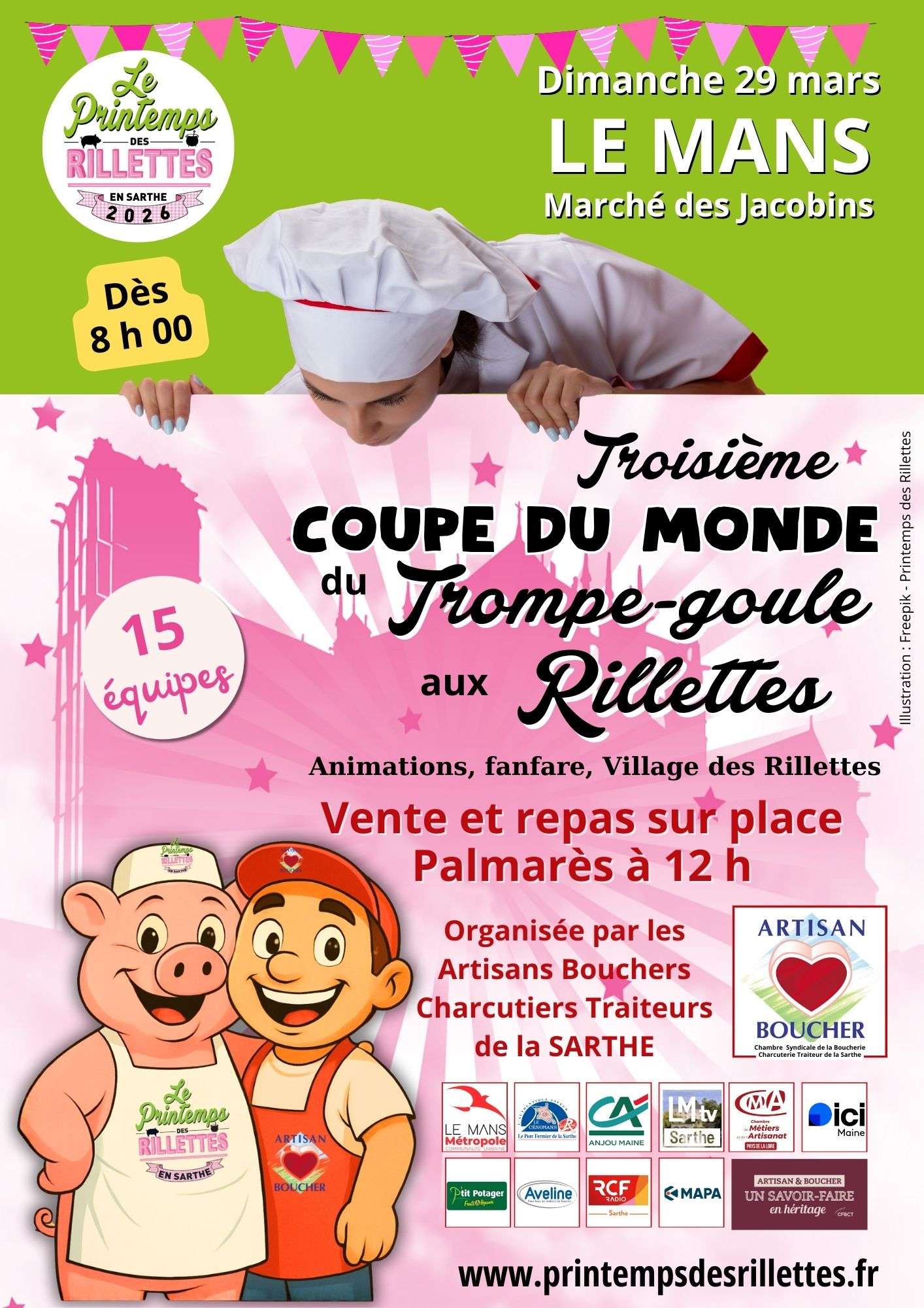 Coupe du Monde du Trompe-goule sarthois aux Rillettes