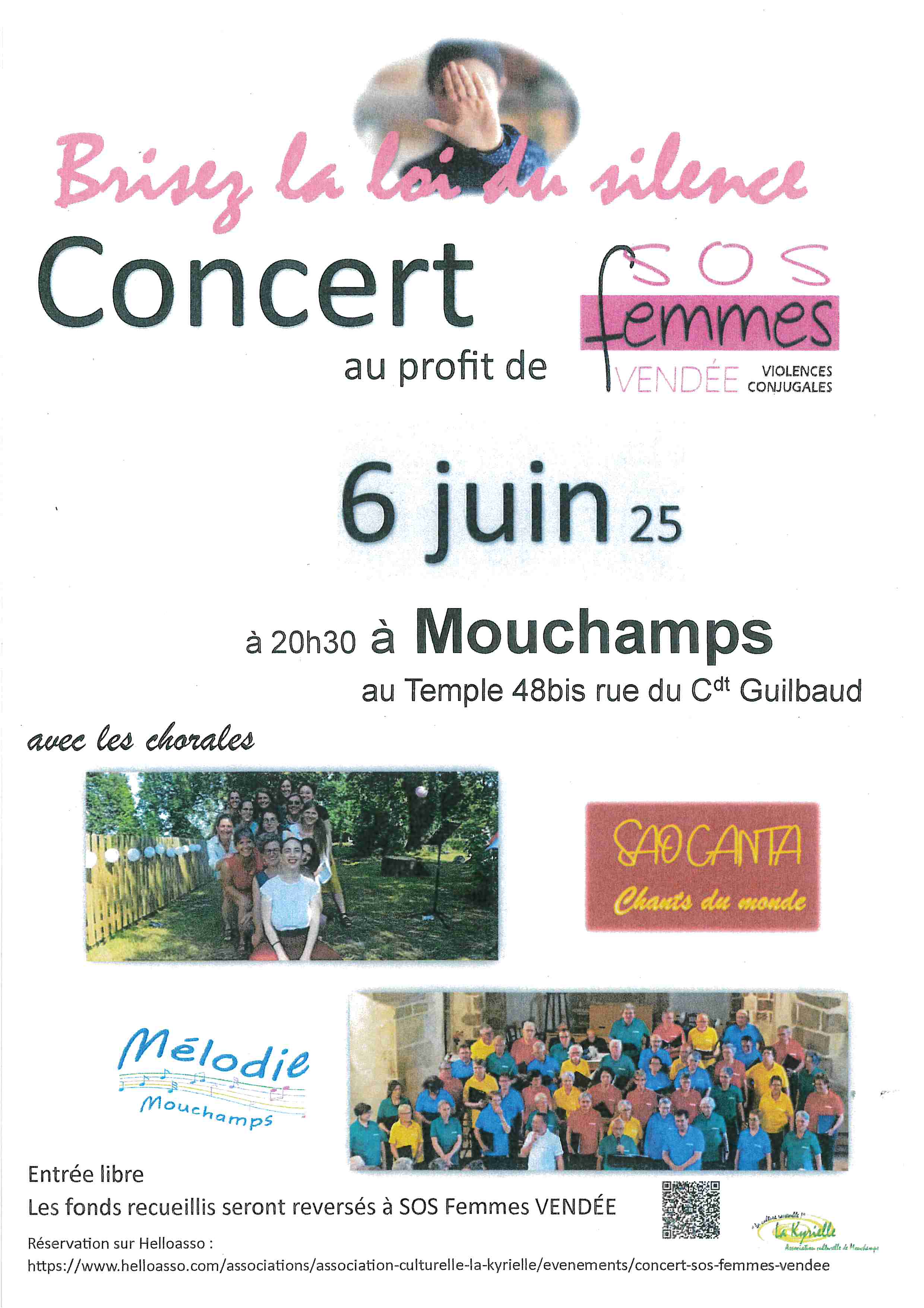 Concert de chorales - Mouchamps