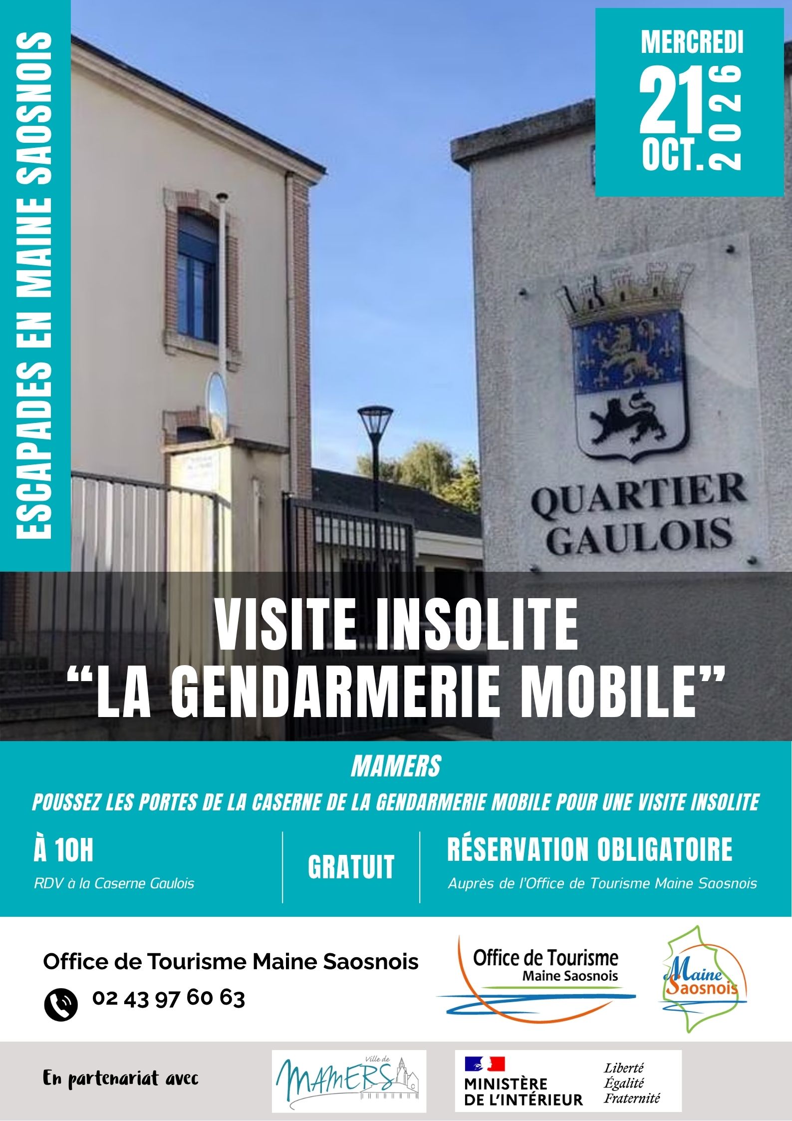 Escapades en Maine Saosnois : Visite insolite de la Gendarmerie Mobile