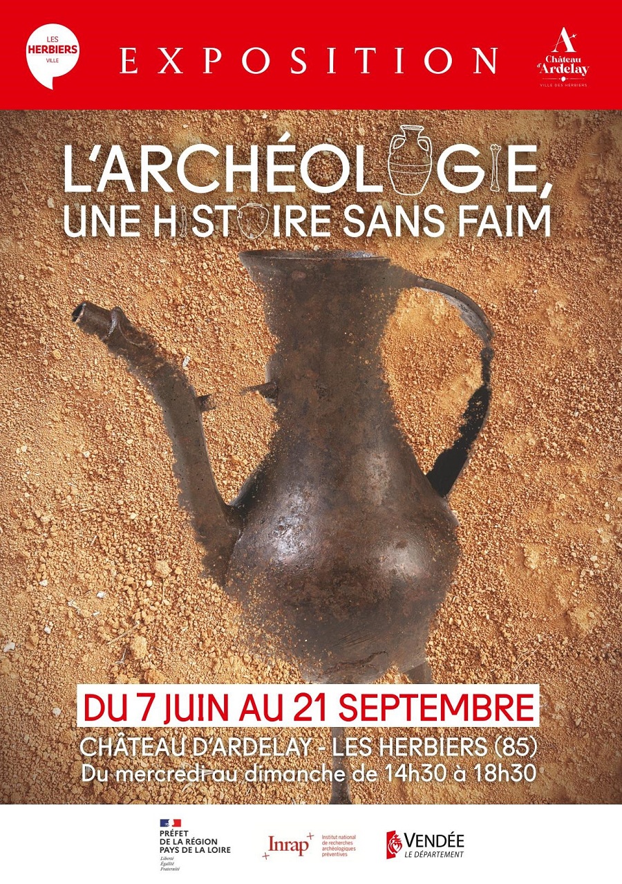 Les Herbiers : Exposition : L'Archéologie, une histoire sans faim - Les Herbiers