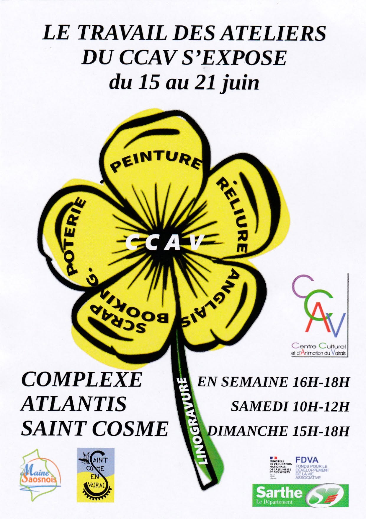 Exposition des ateliers du CCAV