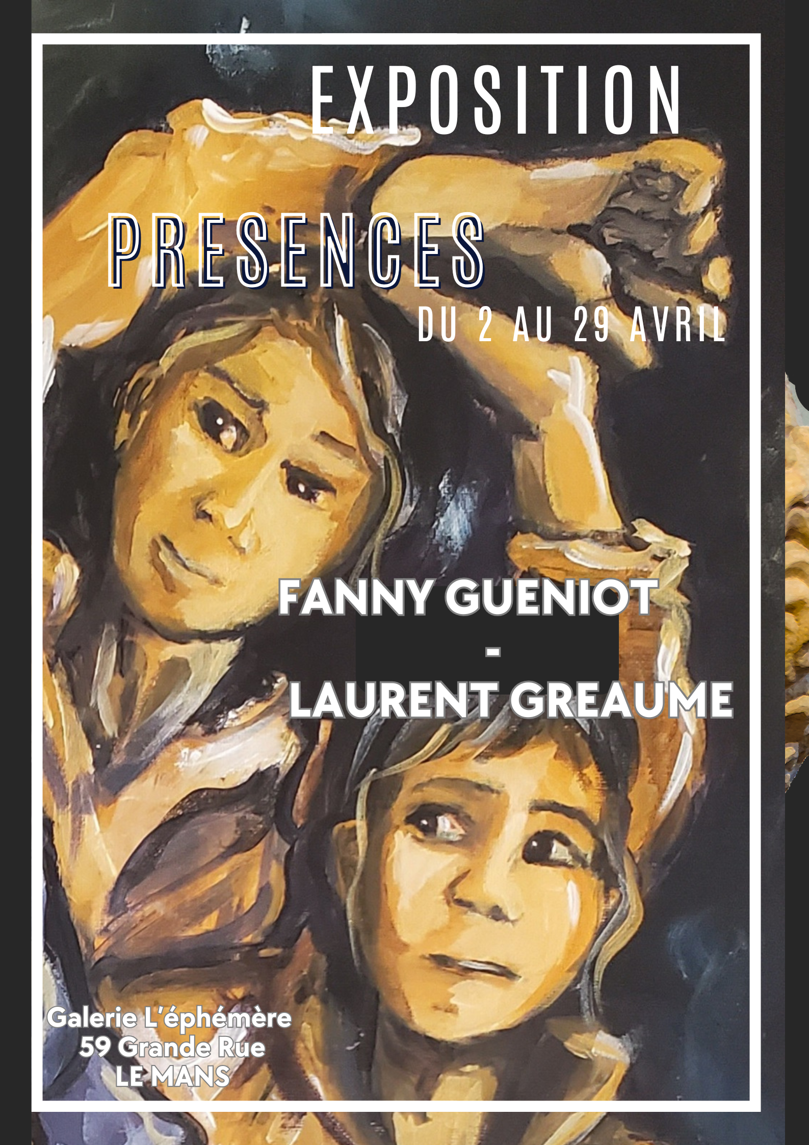 Peintures et sculptures de Fanny GUENIOT et de Laurent GREAUME