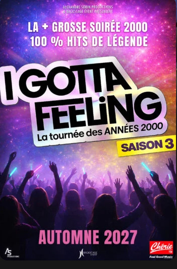 I GOTTA FEELING – LA TOURNEE DES ANNEES 2000
