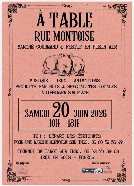 Marché gourmand et festif « A table ! »