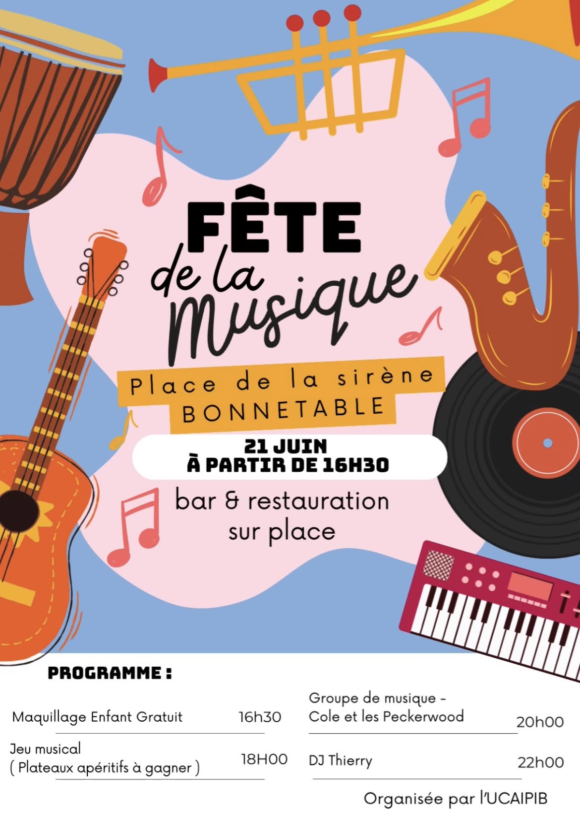 Fête de la Musique à Bonnétable