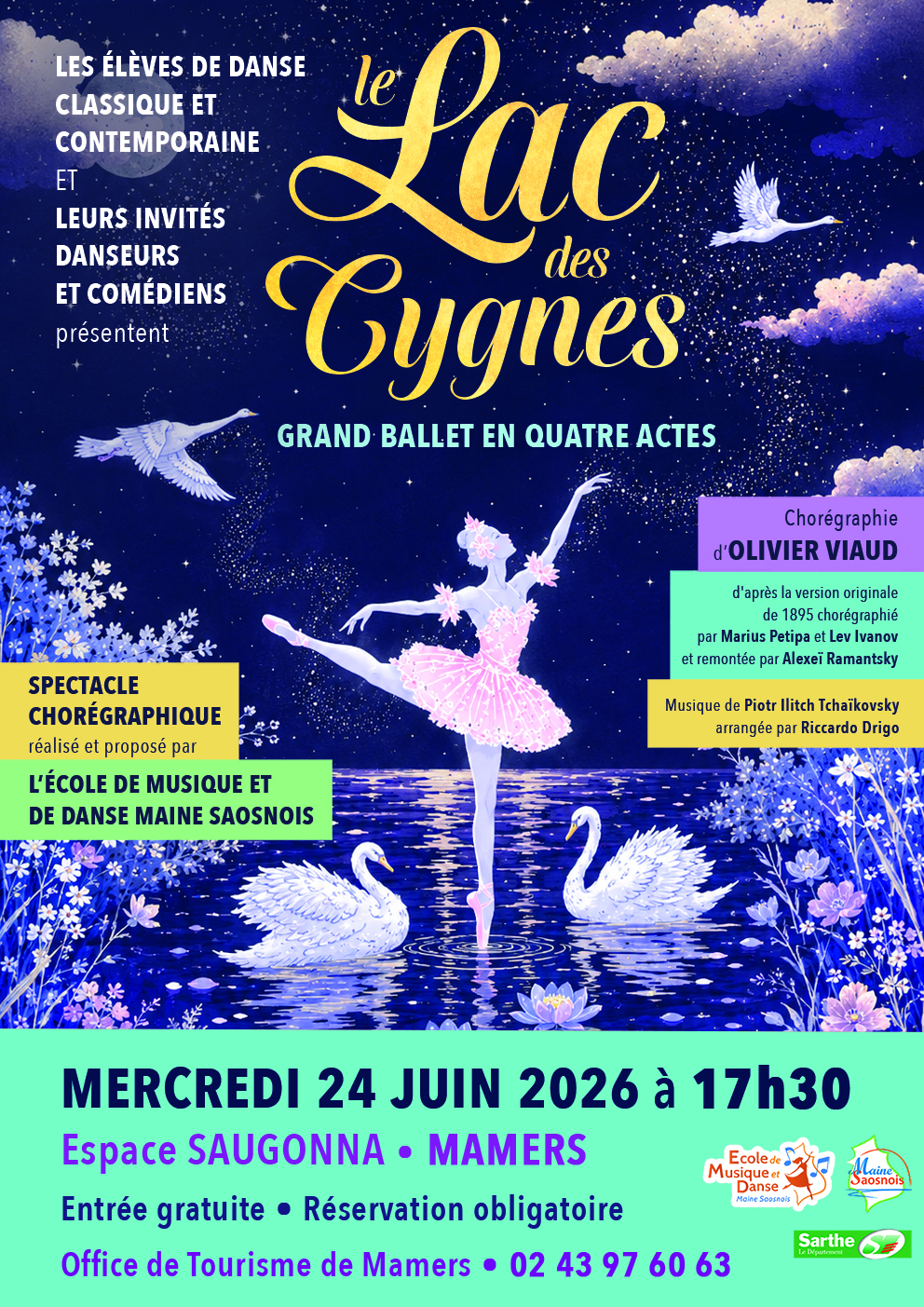 Ballet « Le lac des cygnes »