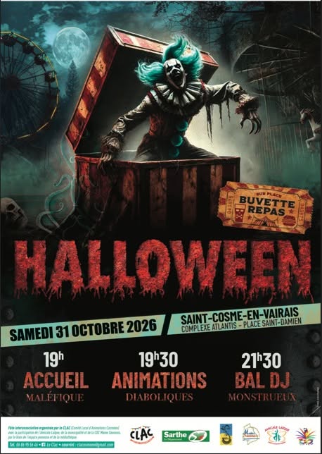 Halloween à Saint Cosme-en-Vairais
