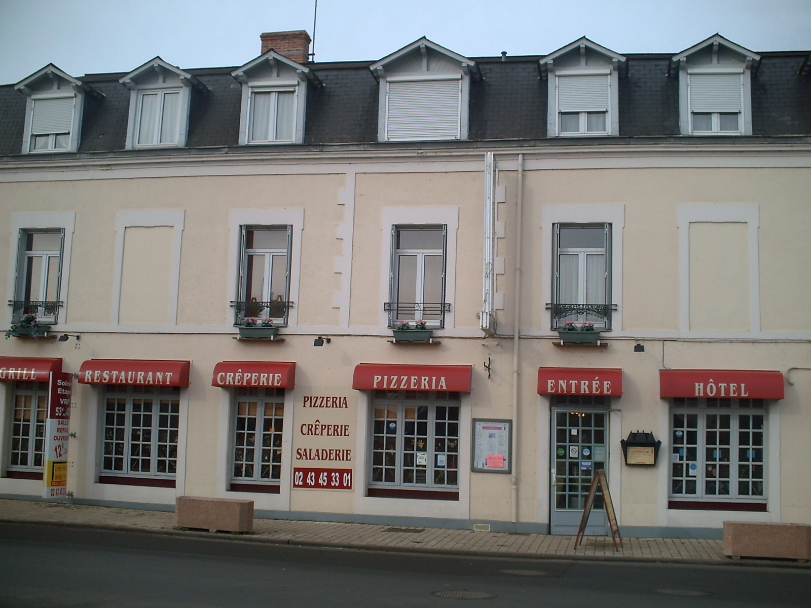 hotel le lude sarthe - hotel du maine le lude