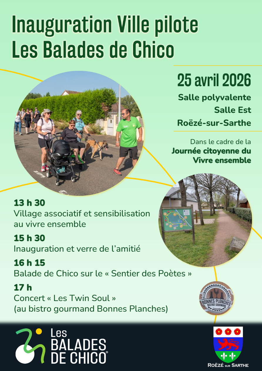 Inauguration Ville pilote « Les Balades de Chico »