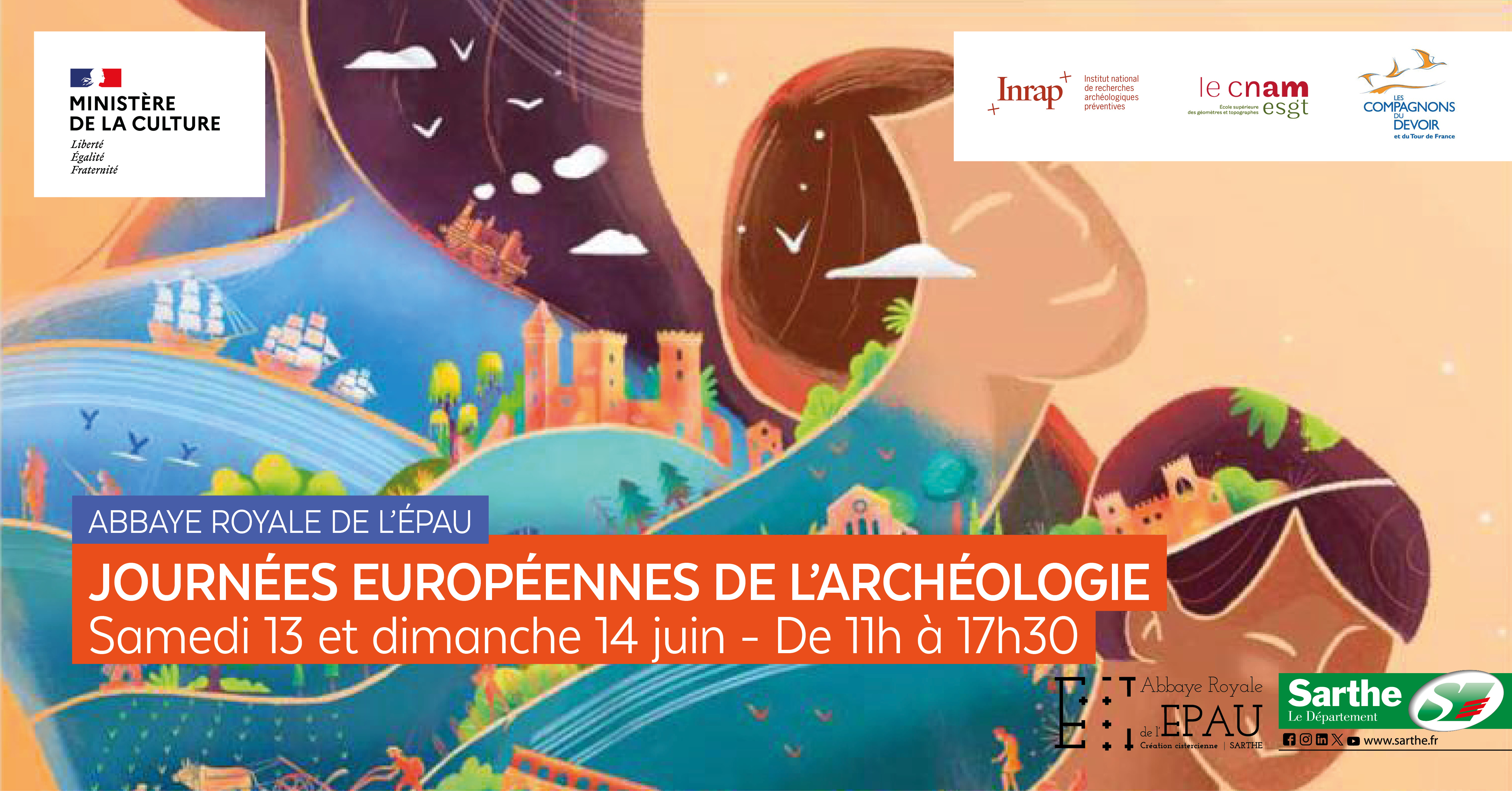 Journées européennes de l’archéologie – Abbaye Royale de l’Epau