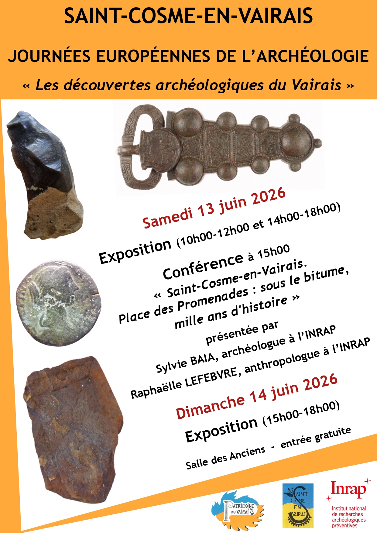 Journées Européennes de l&rsquo;Archéologie
