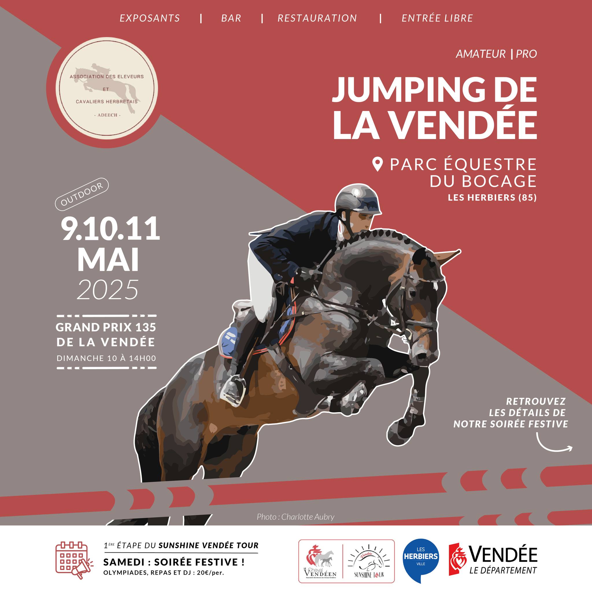Equitation : Jumping de la Vendée - Les Herbiers