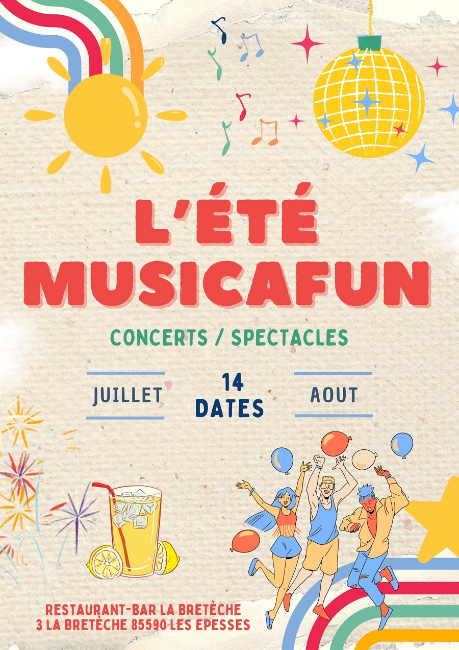 Les Herbiers : L'été Musicafun - Les Epesses