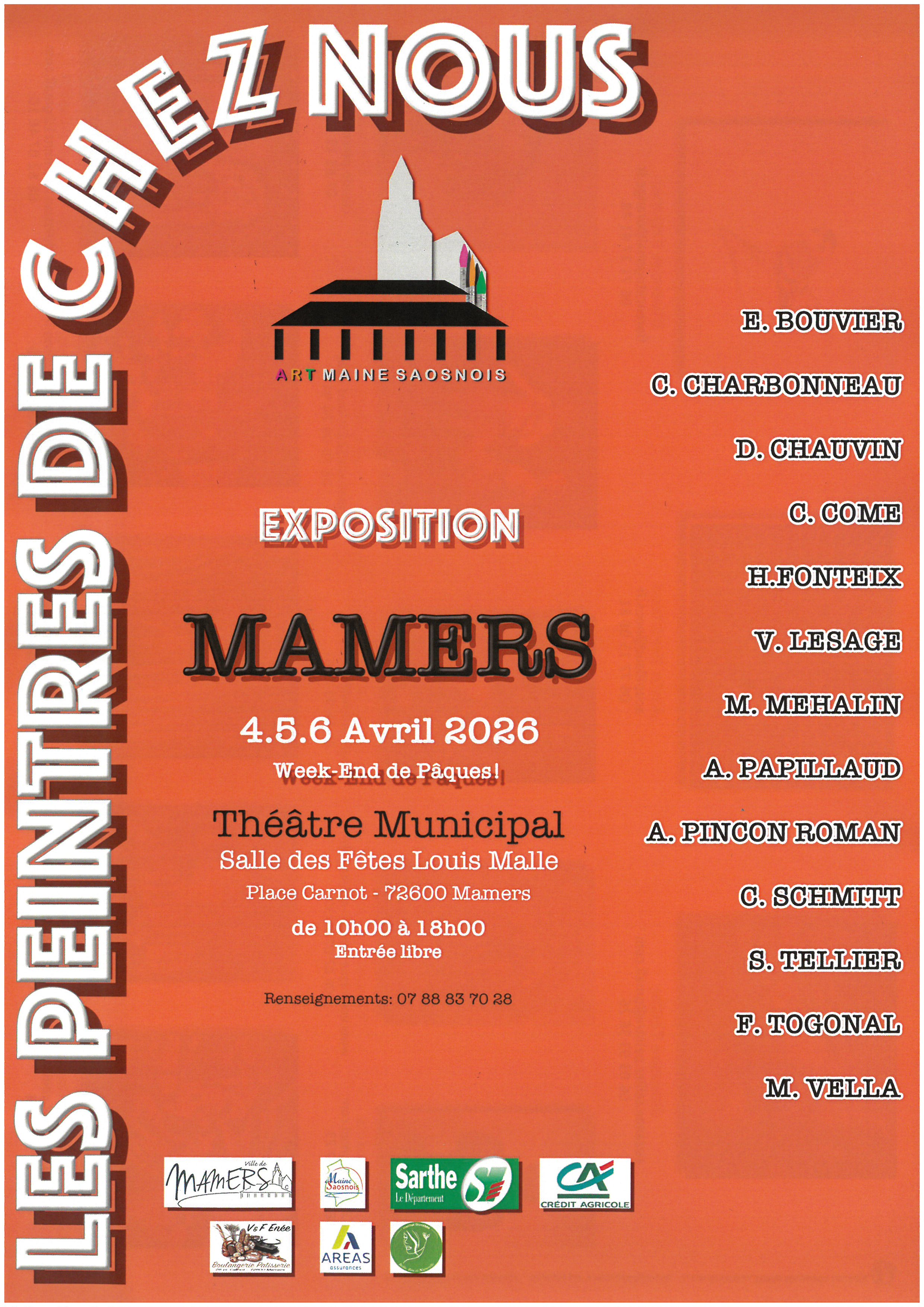 Exposition « Les peintres de chez nous «