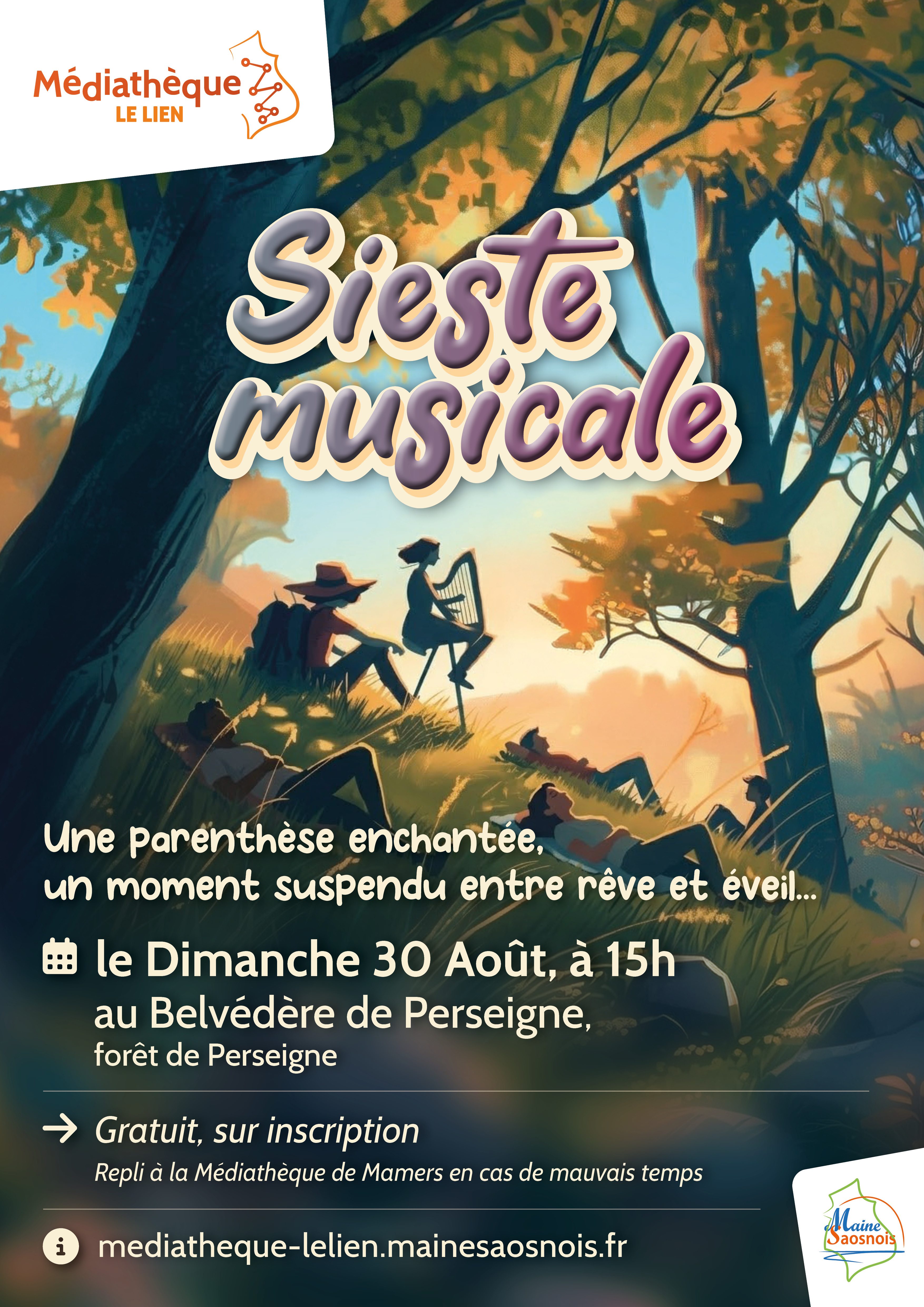 La médiathèque en balade : sieste musicale