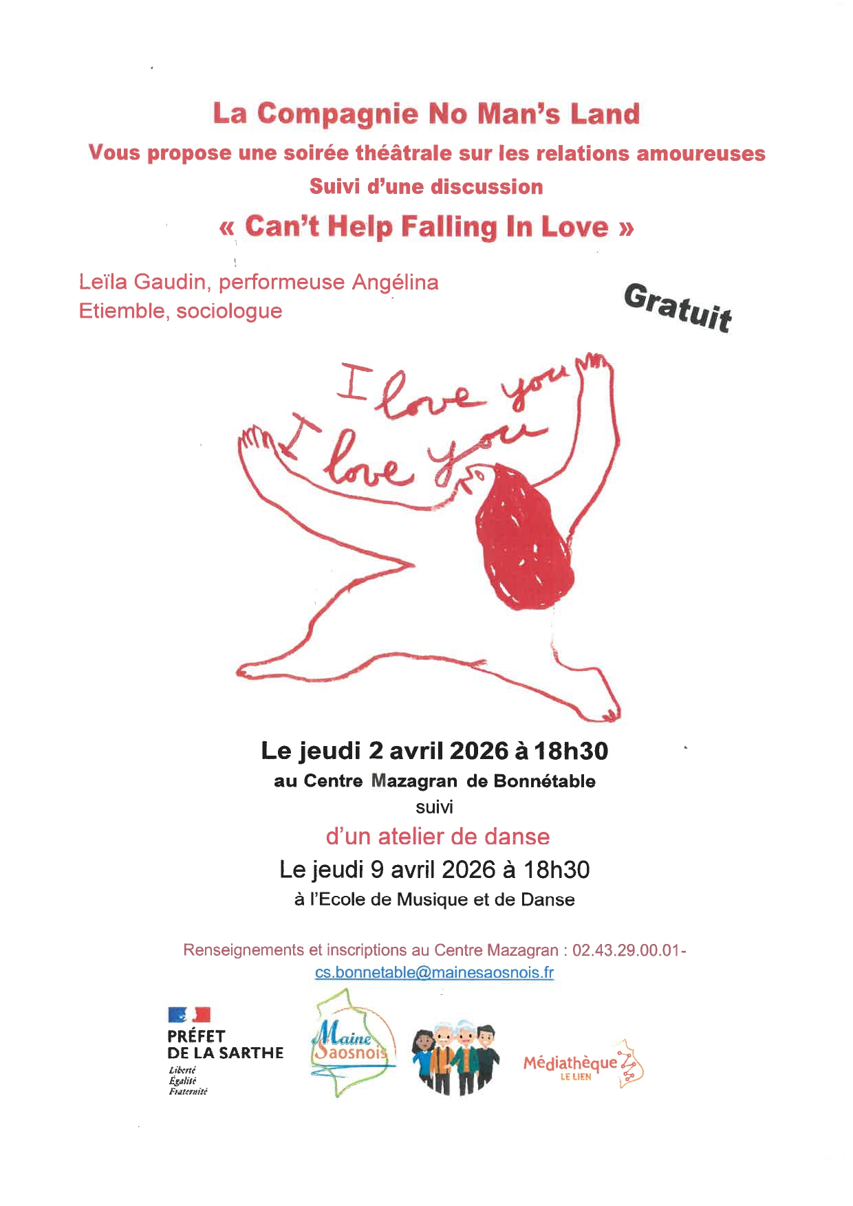 Soirée théâtrale avec la Compagnie No Man&rsquo;s Land