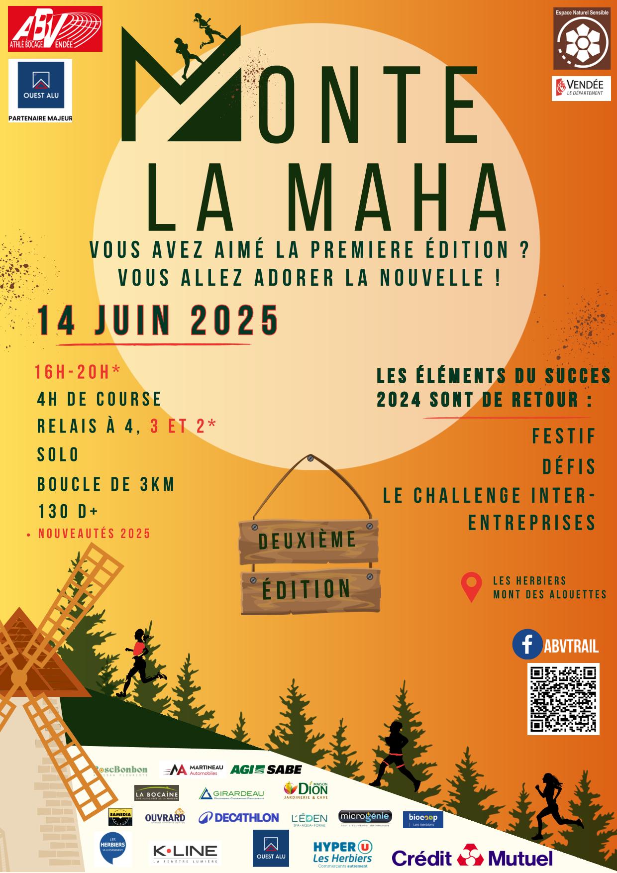 Les Herbiers : Trail : Monte la Maha - les Herbiers