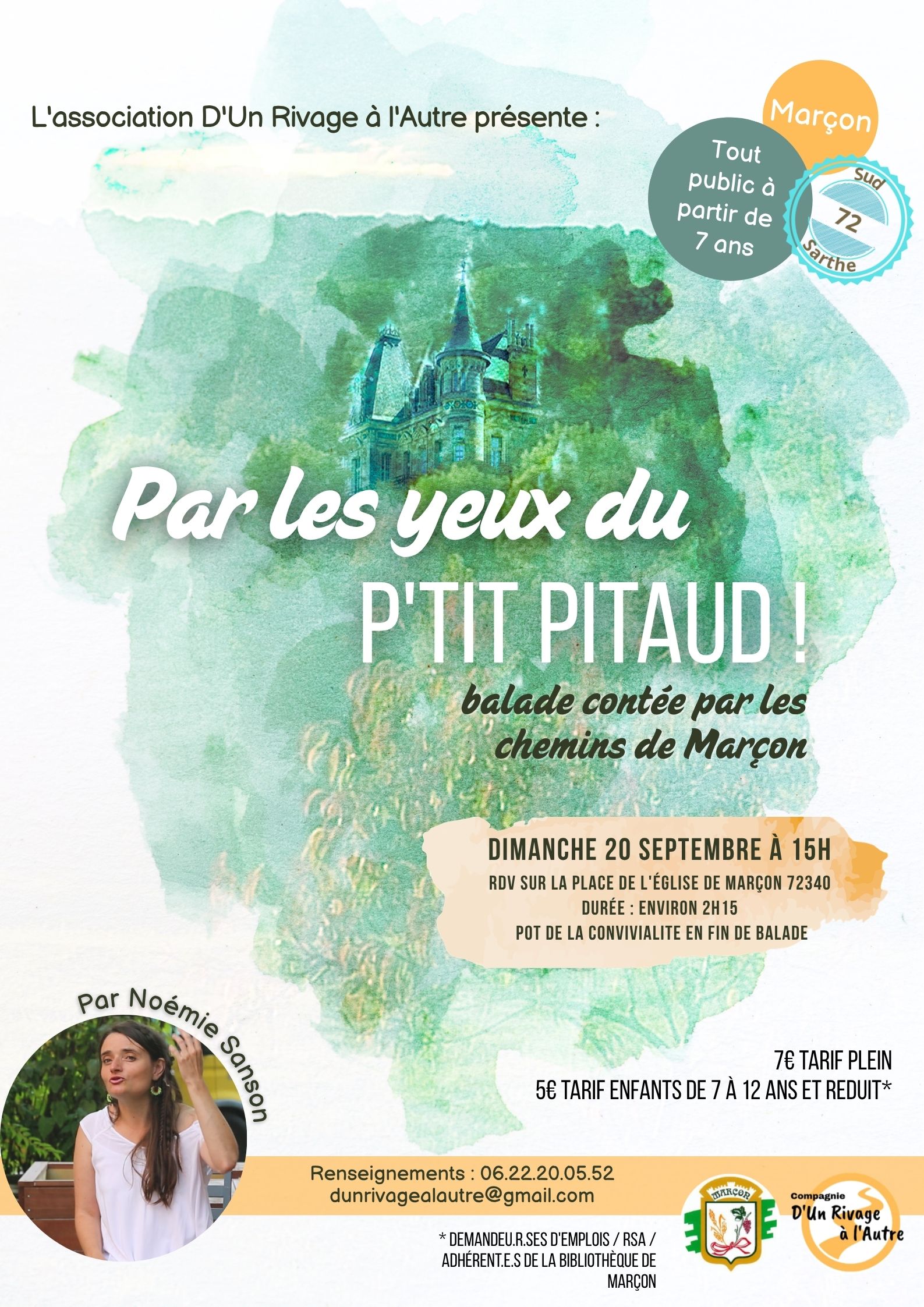 Ballade contée, Par les yeux du P’tit Pitaud, balade contée par les chemins de Marçon