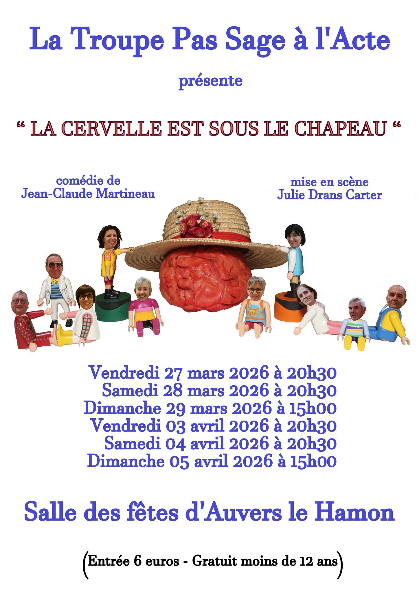 « La Cervelle est sous le Chapeau »