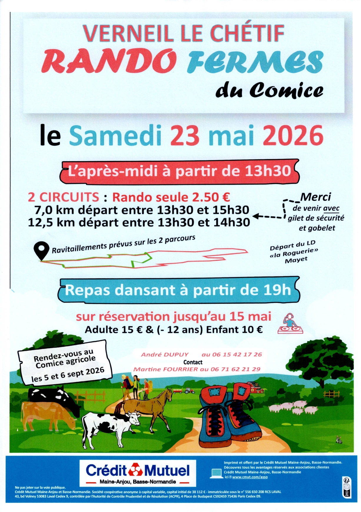 Rando fermes du Comice