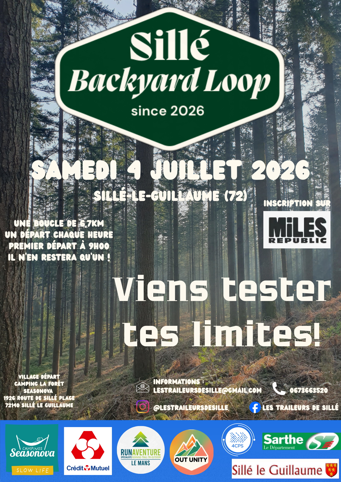 Backyard Loop du Lac de Sillé