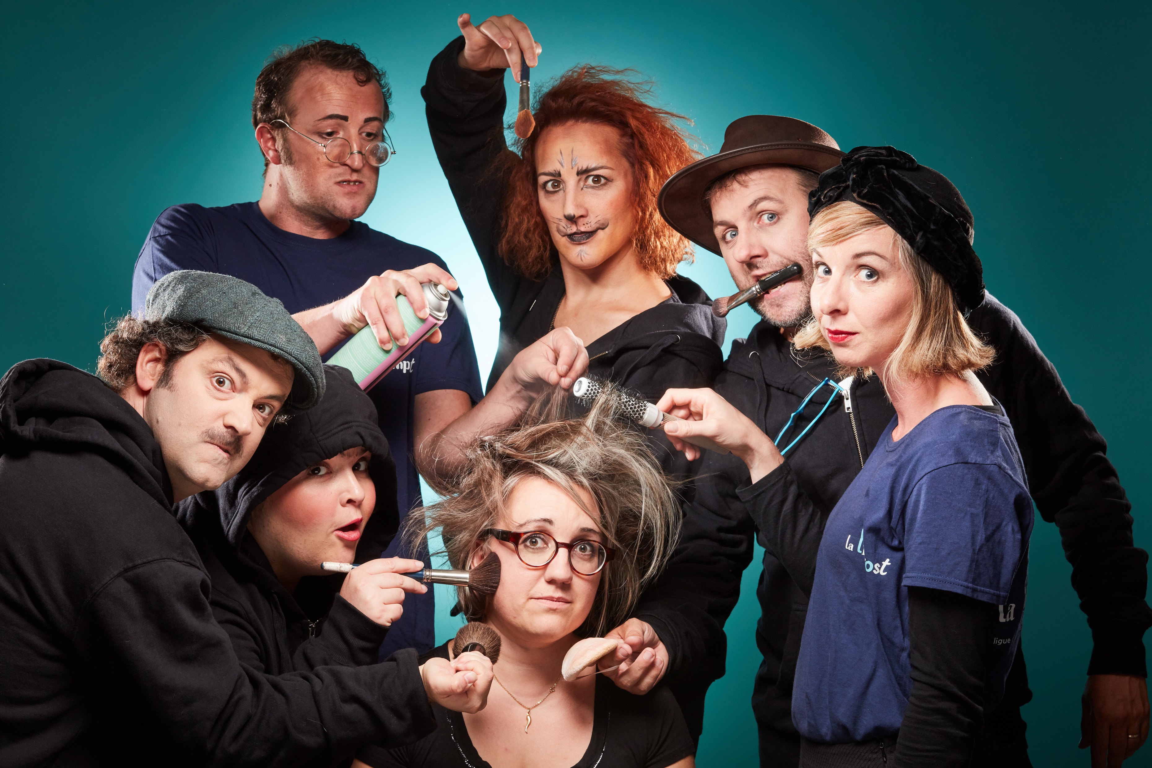 Spectacle d&rsquo;improvisation théâtrale au musée de Tessé