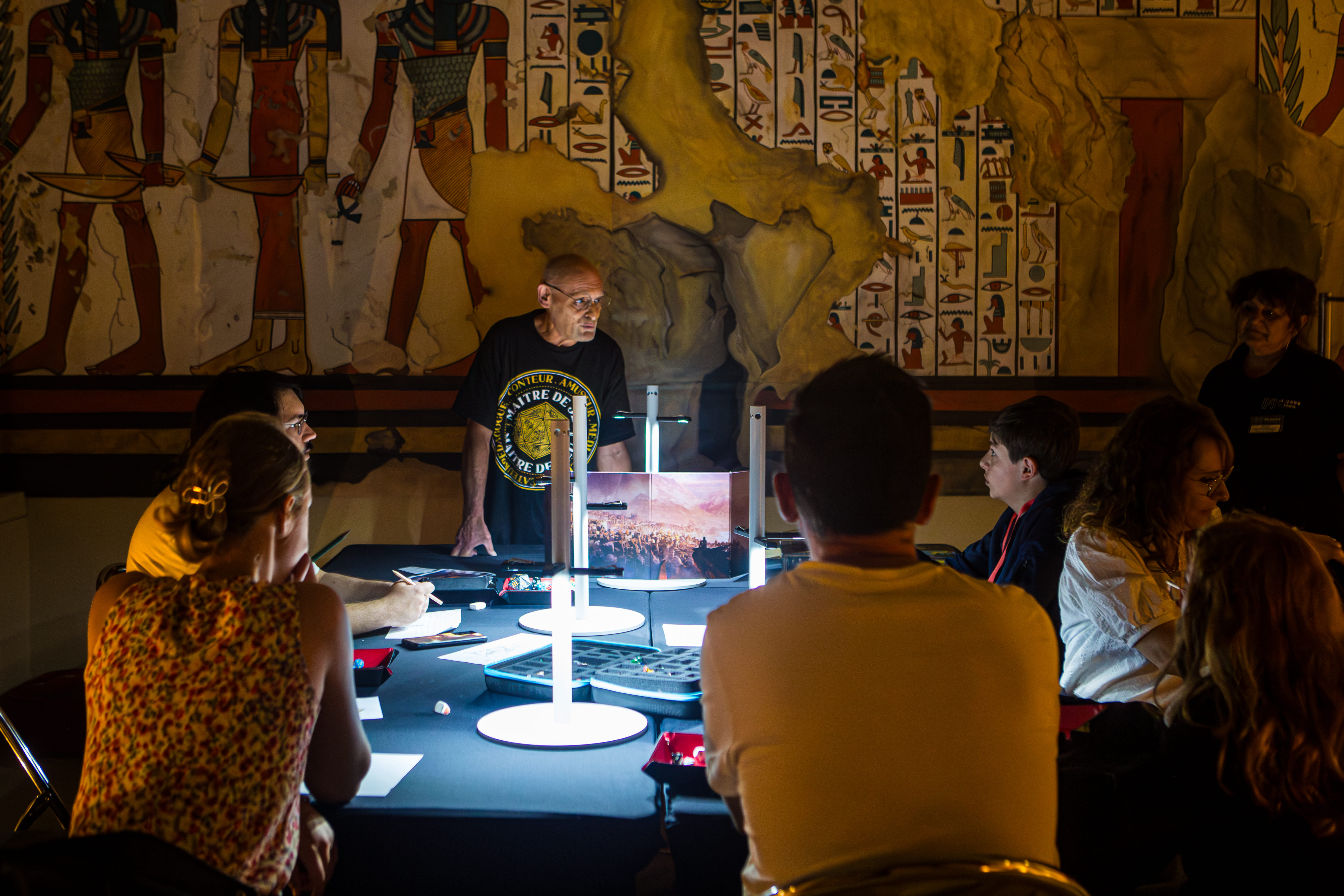 Jeu de rôle « Le livre des morts Égyptiens » au musée de Tessé